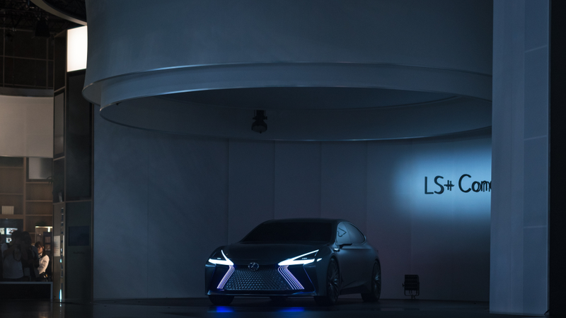 Illustration for article titled The Lexus LS+ Concept Is Built To Drive Itself In A City